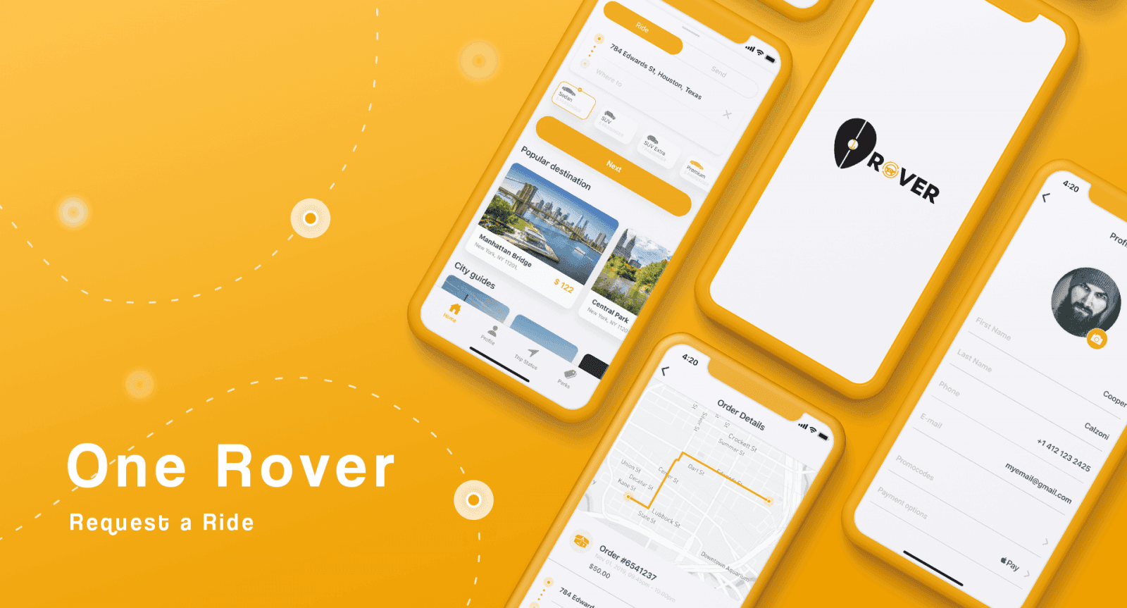 One Rover &#8211; Request a Ride
