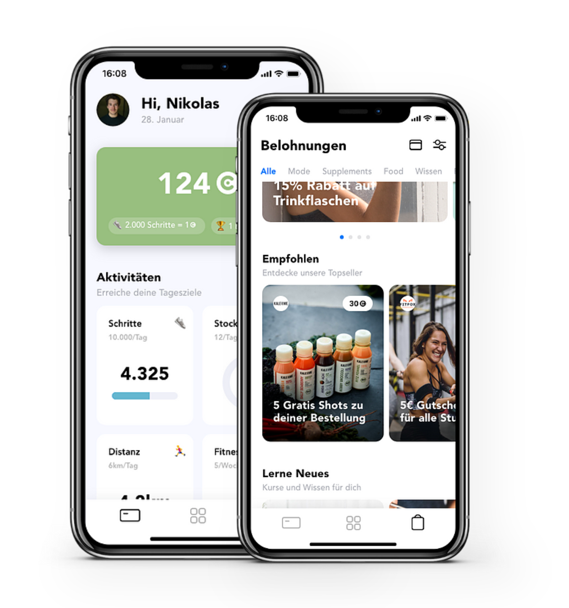 fitness mobile application