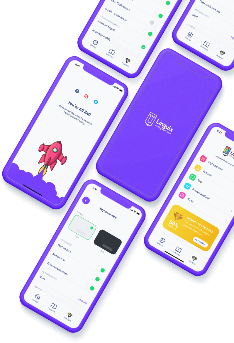 Tinga app screenshots