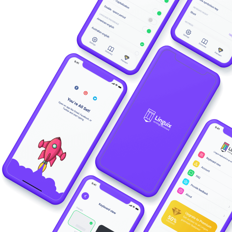 Tinga app screenshots