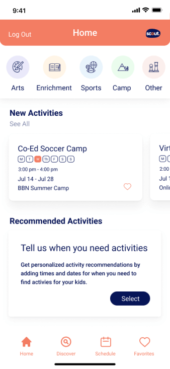 homepage