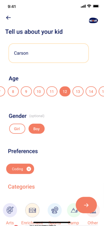 child profiles