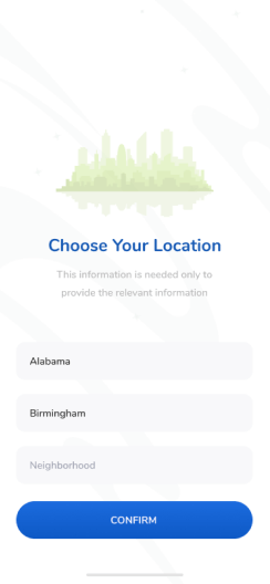 choice of location