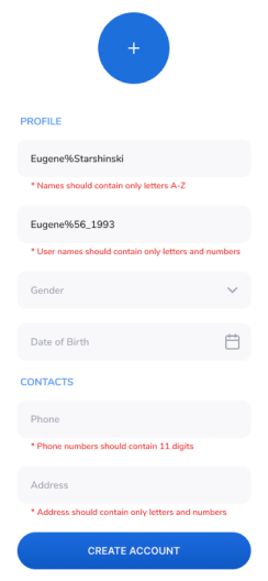 profile completion