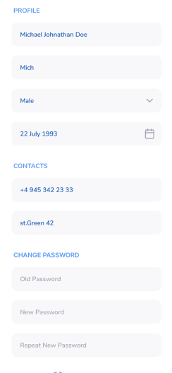 completed profile