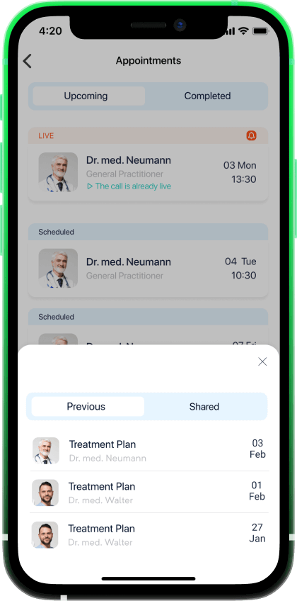 Physician App Flow