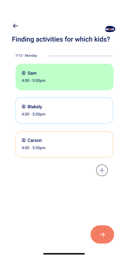 activity search