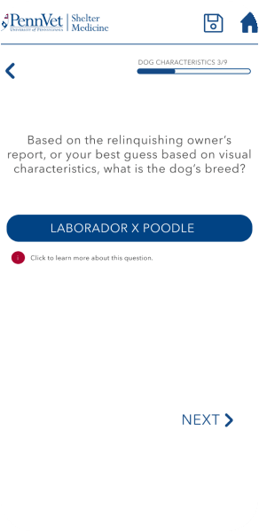 Screen app penn vet
