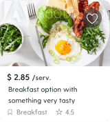 eggs for breakfast