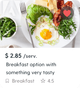 eggs for breakfast