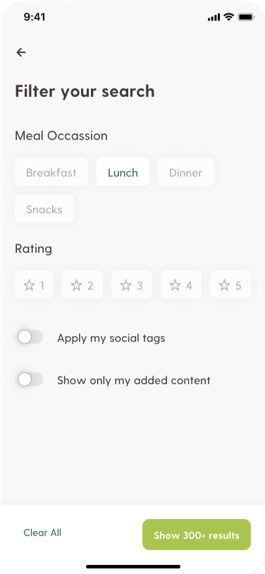 filter search