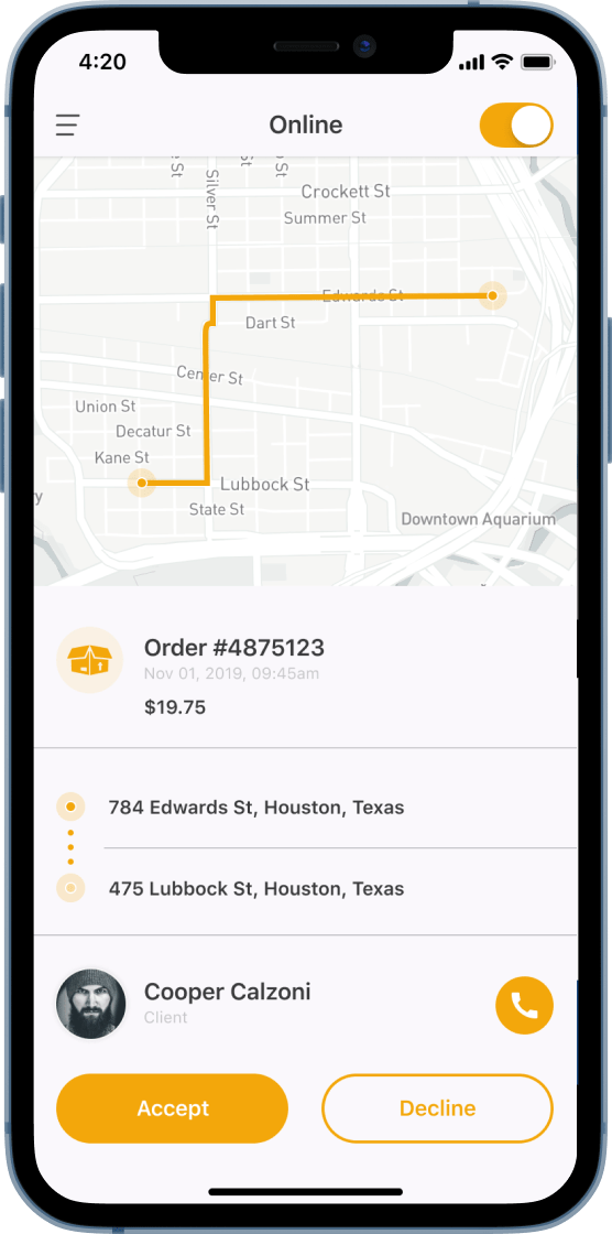order acceptance