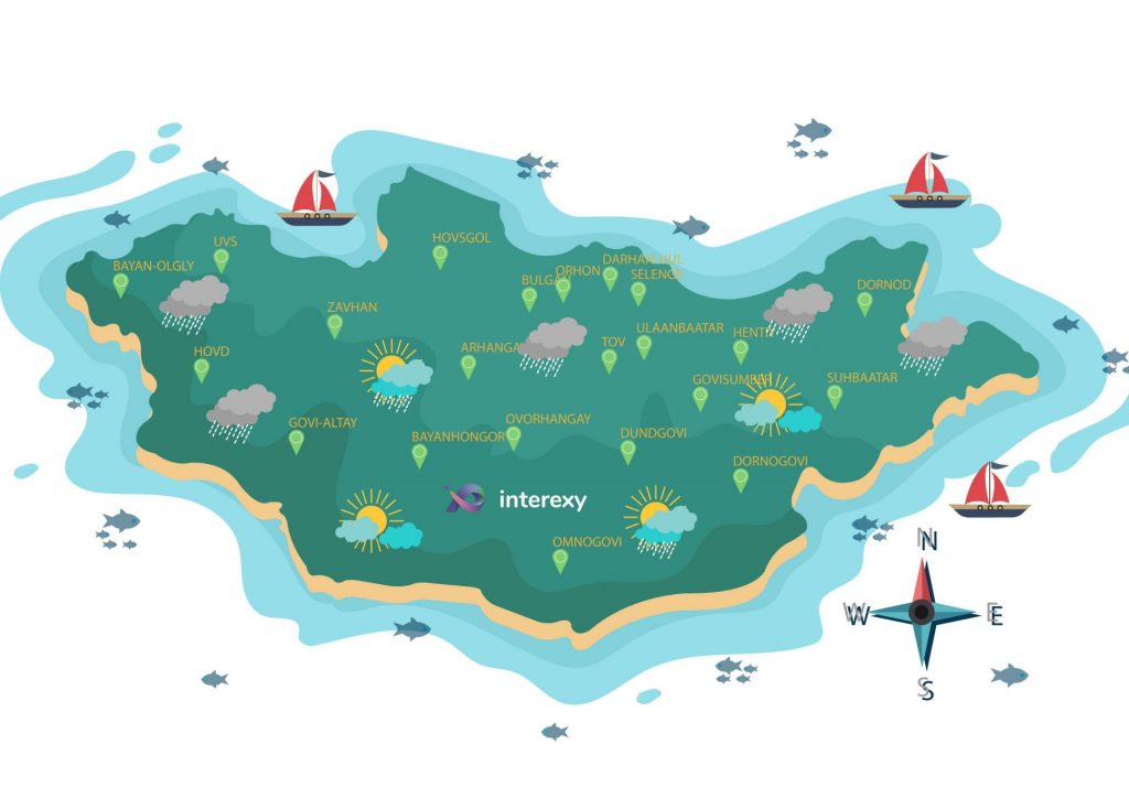 online map