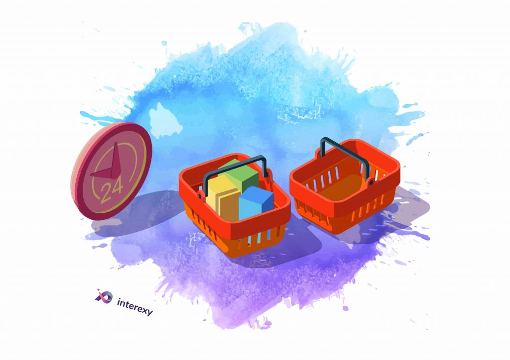 shopping baskets