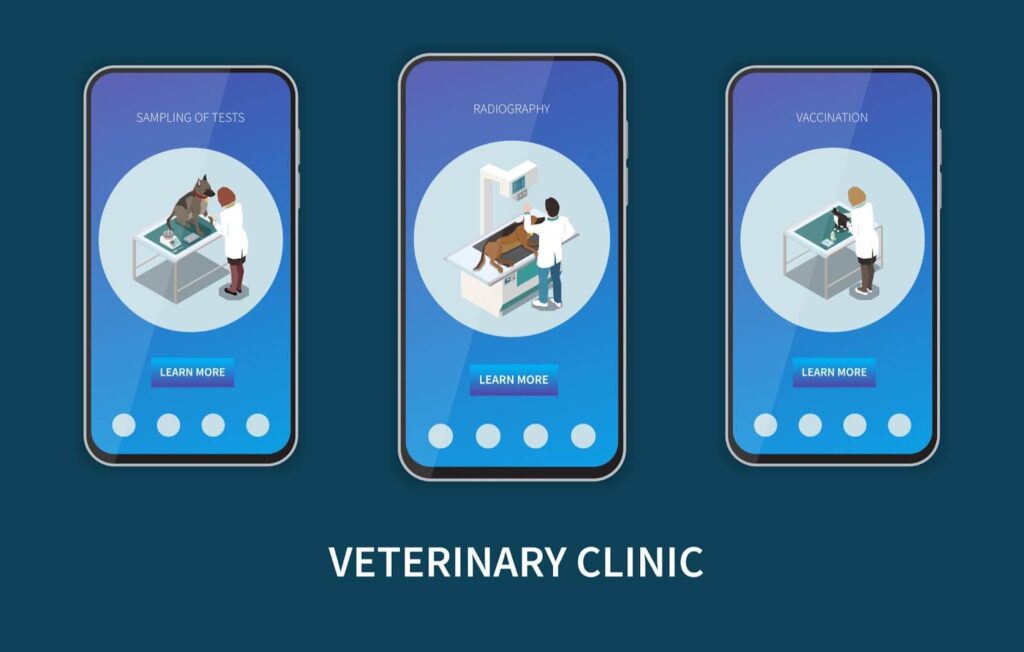 vet app development